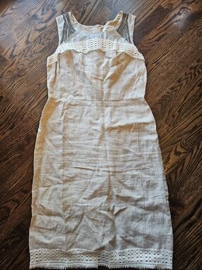 LOFT | Dresses | Loft Floral Lace Strapless Midi Pocket Dress | Poshmark